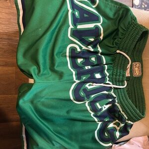 Green Mavericks Athletic Shorts